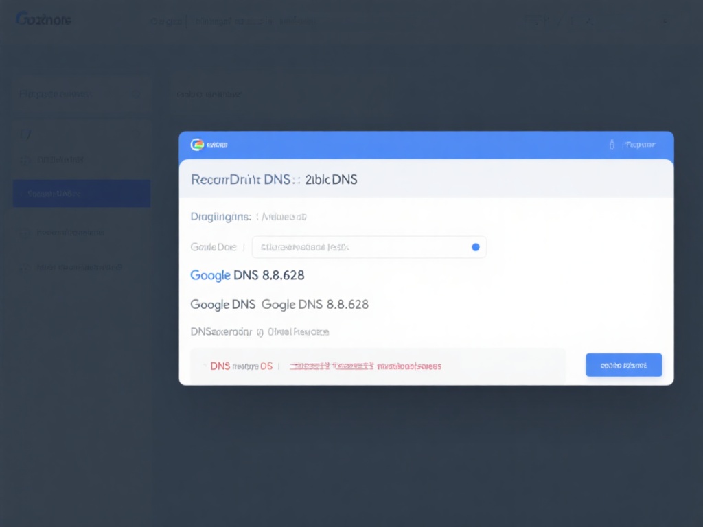 配置DNS为公共DNS（如Google&nbsp;DNS&nbsp;8